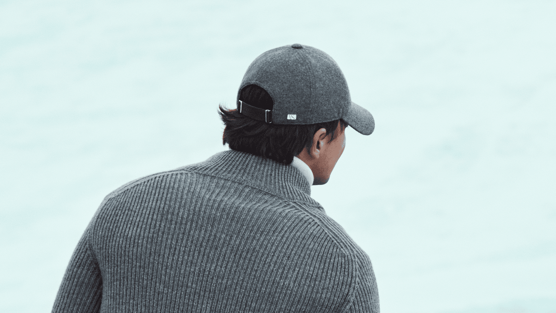 Grey loro piana cashmere cap from varsity headwear displayed as the perfect gift for him