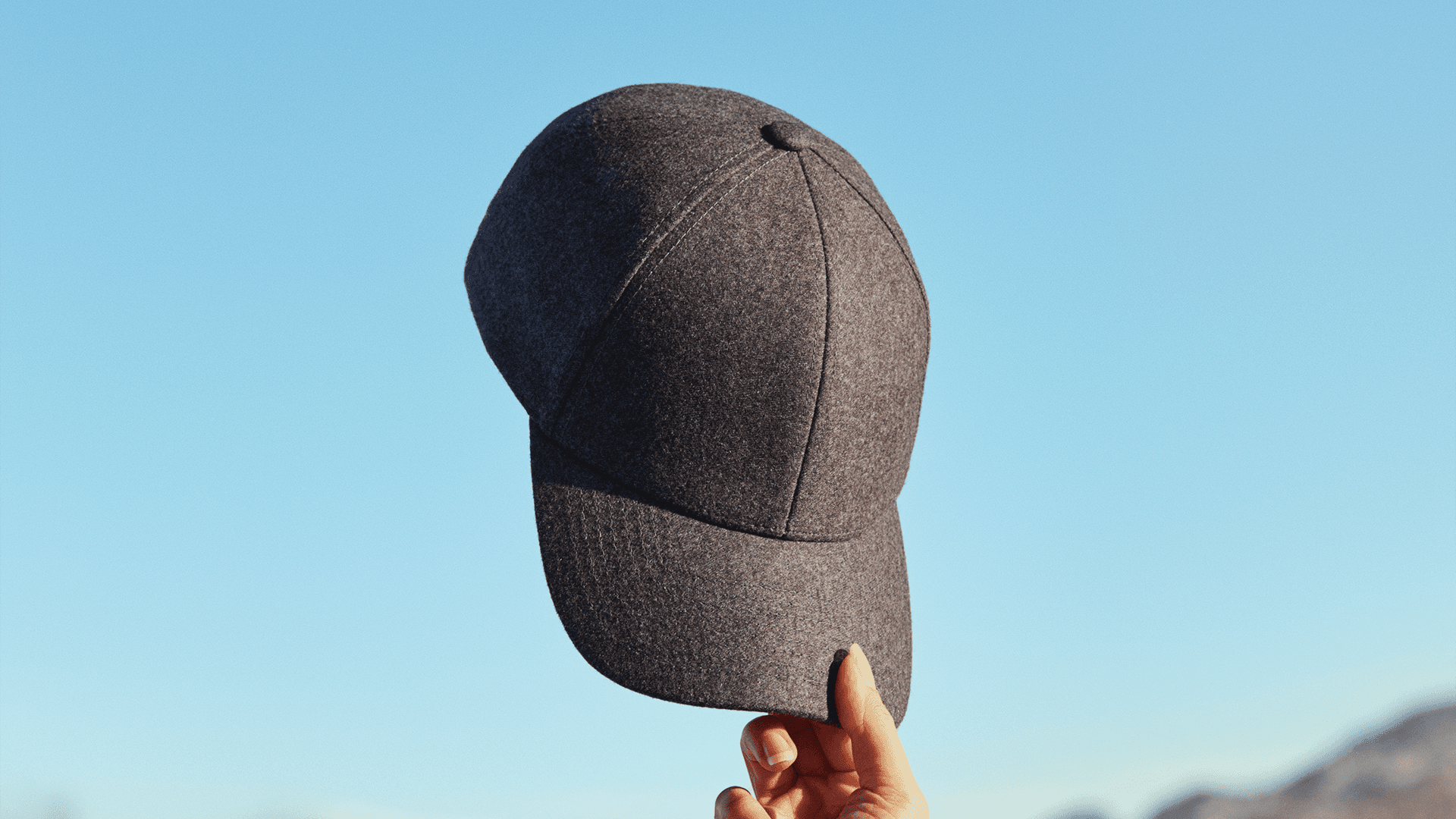 Bestselling brown wool cap from Varsity headwear