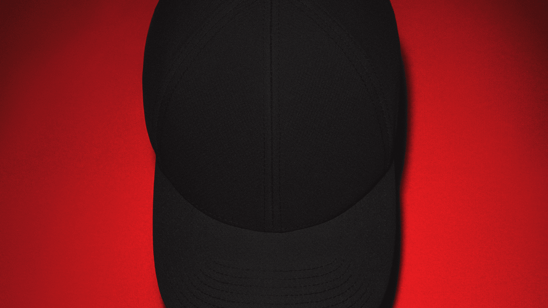 black athletic sports cap from varsity headwear displayed as the perfect gift for the athlete this holiday